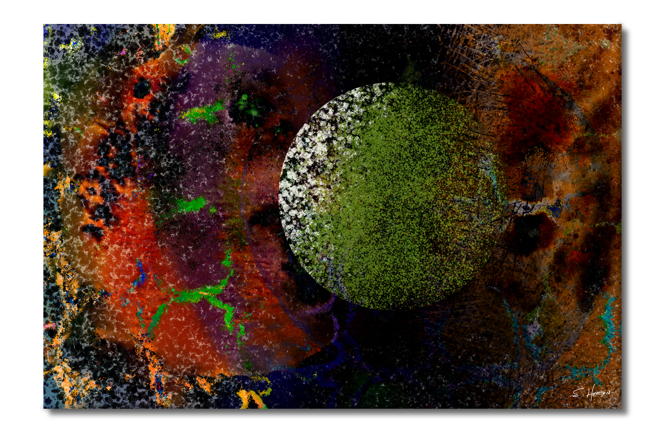Celestials 003, Digital Art, Giclée on Canvas with Signature, 24x36 or 40x60, Limited Edition of 50