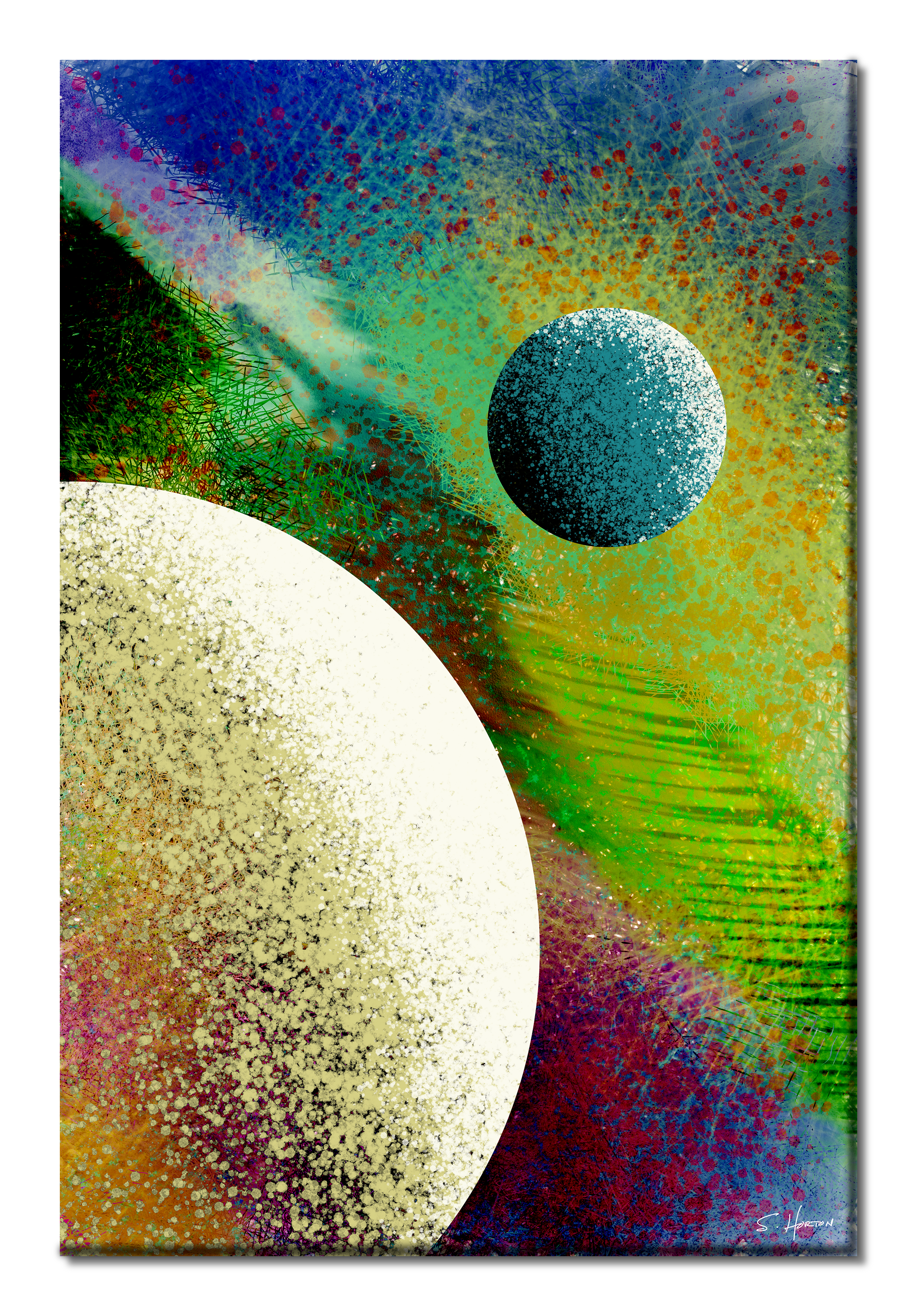 Celestials 014, Digital Art, Giclée on Canvas with Signature, 24x36 or 40x60, Limited Edition of 50