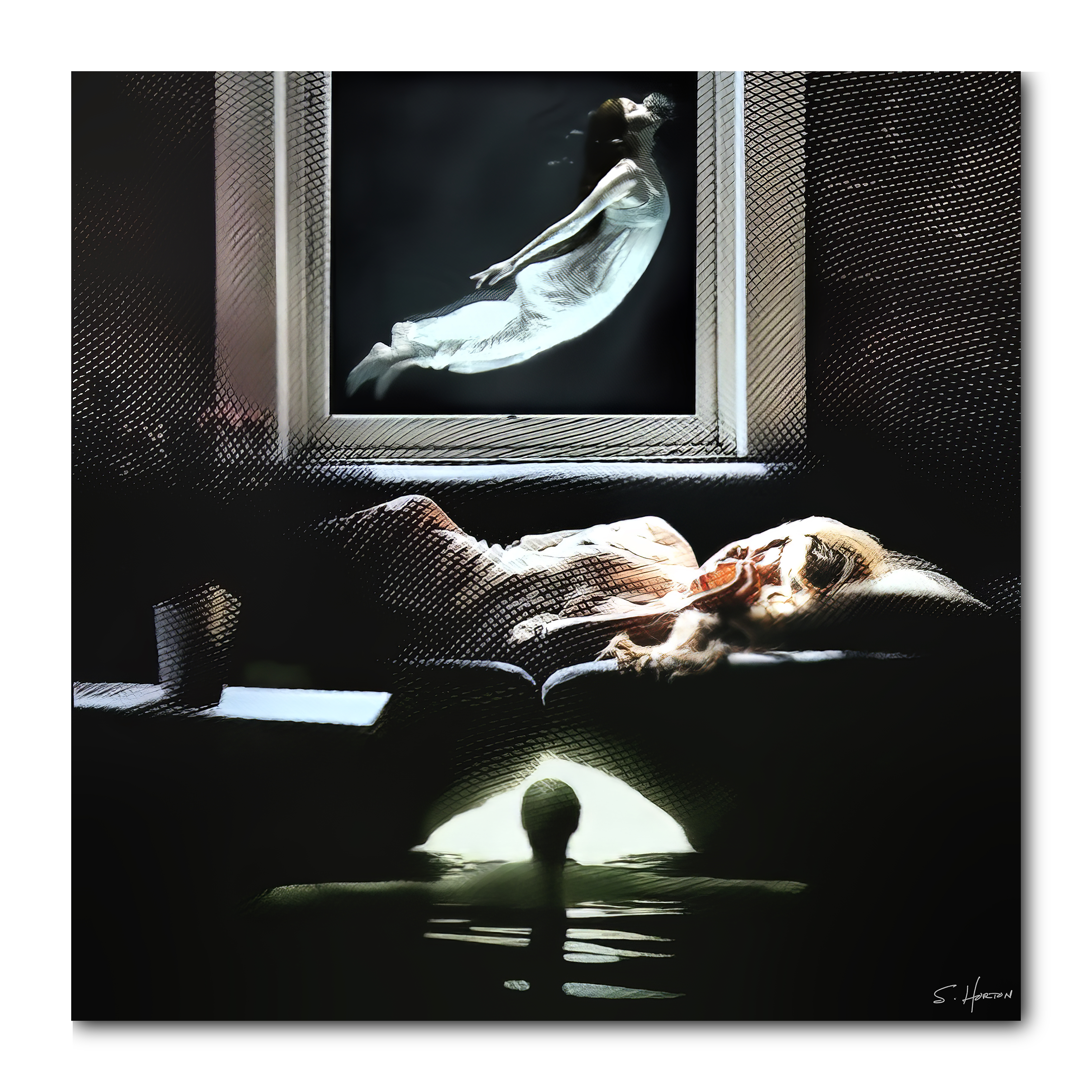 Wish You Were Here", Dreamcatchers, Surreal, Digital Art, Giclée on Canvas with Signature, 30"x30" or 36"x36", Limited Edition of 50