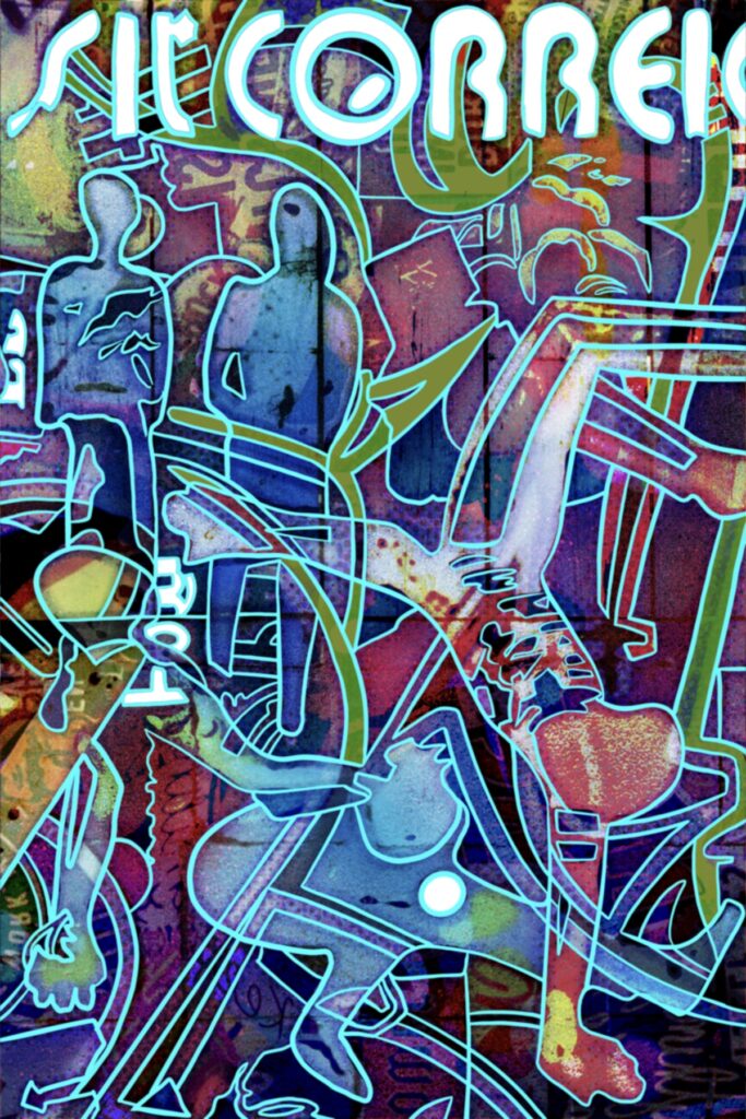 Breakdance from the Neon Impressions series