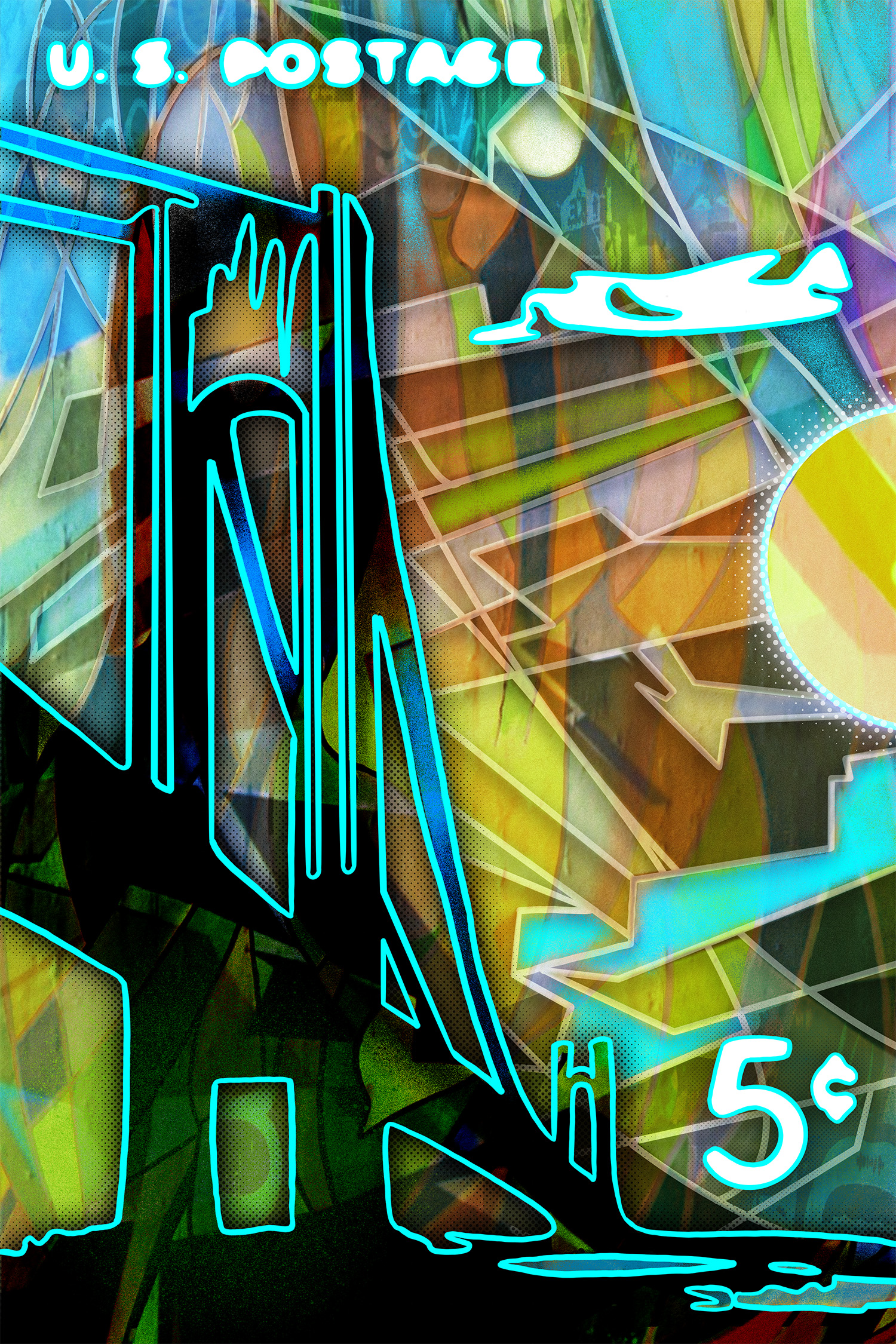 Bridge from the Neon Impreesions series