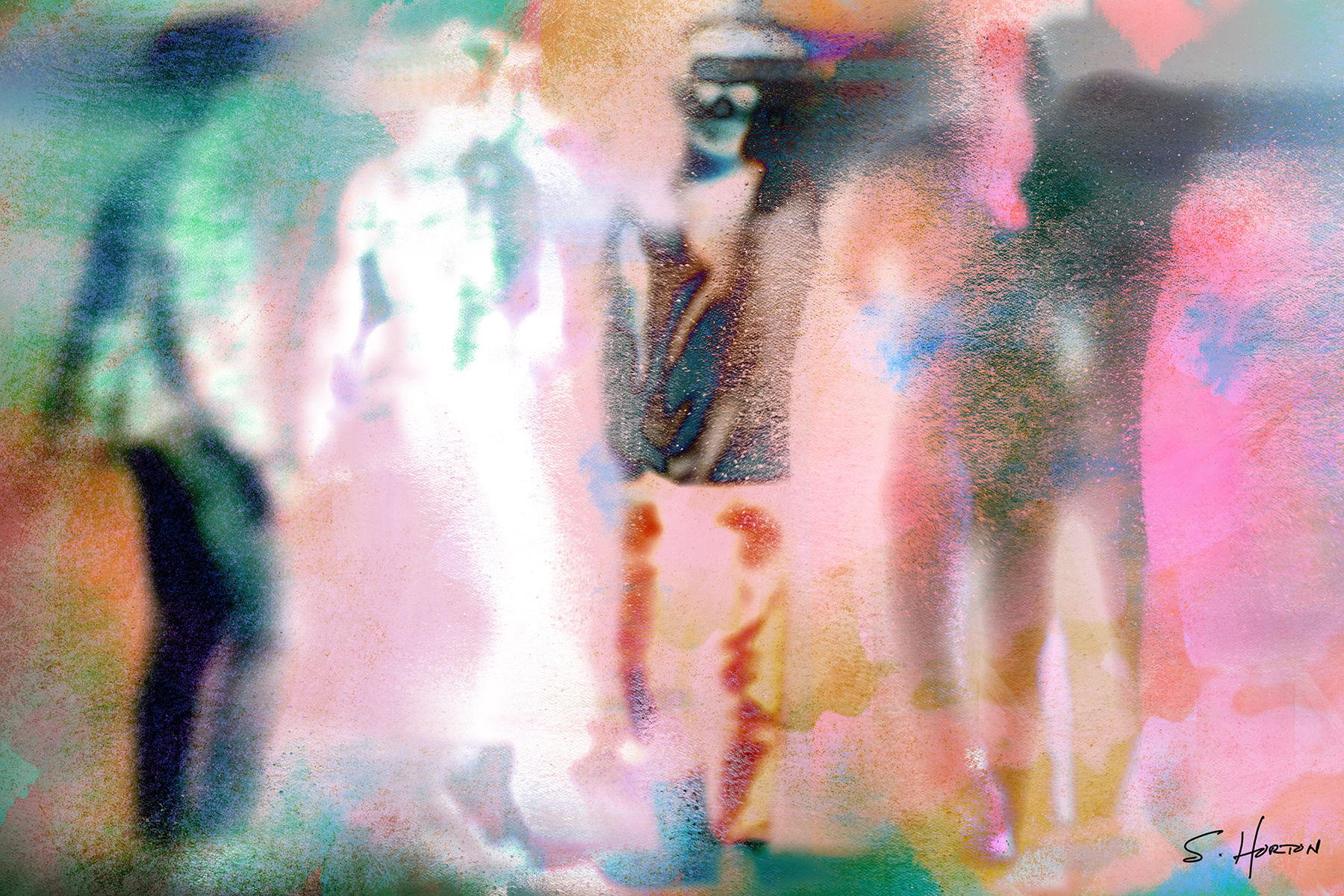 Social Symphony 007 Digital Art