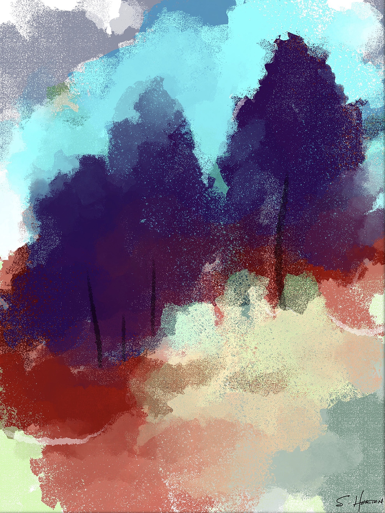 A Walk Through The Woods from the Scenics Collection