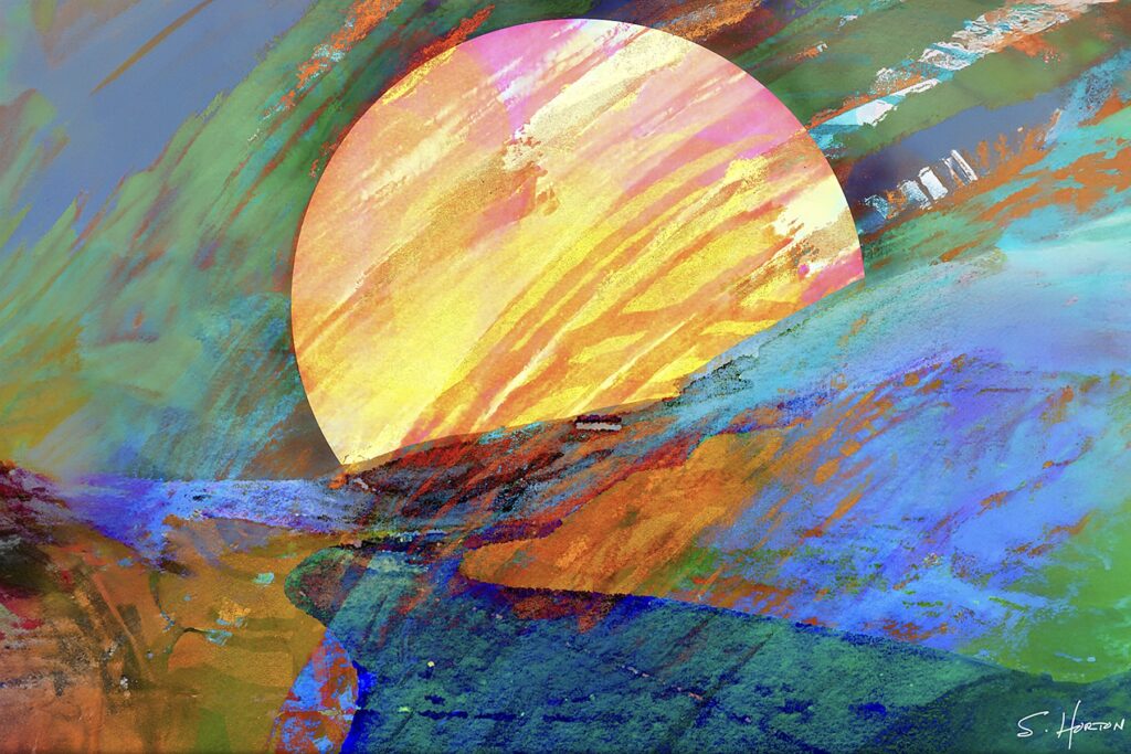 Dramatic Sunrise from the Scenics Collection