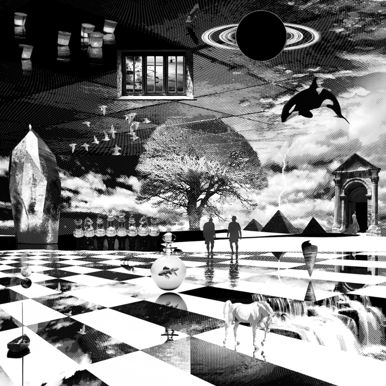 Dreamcatchers 006 Surreal Blank and White Limited Edition