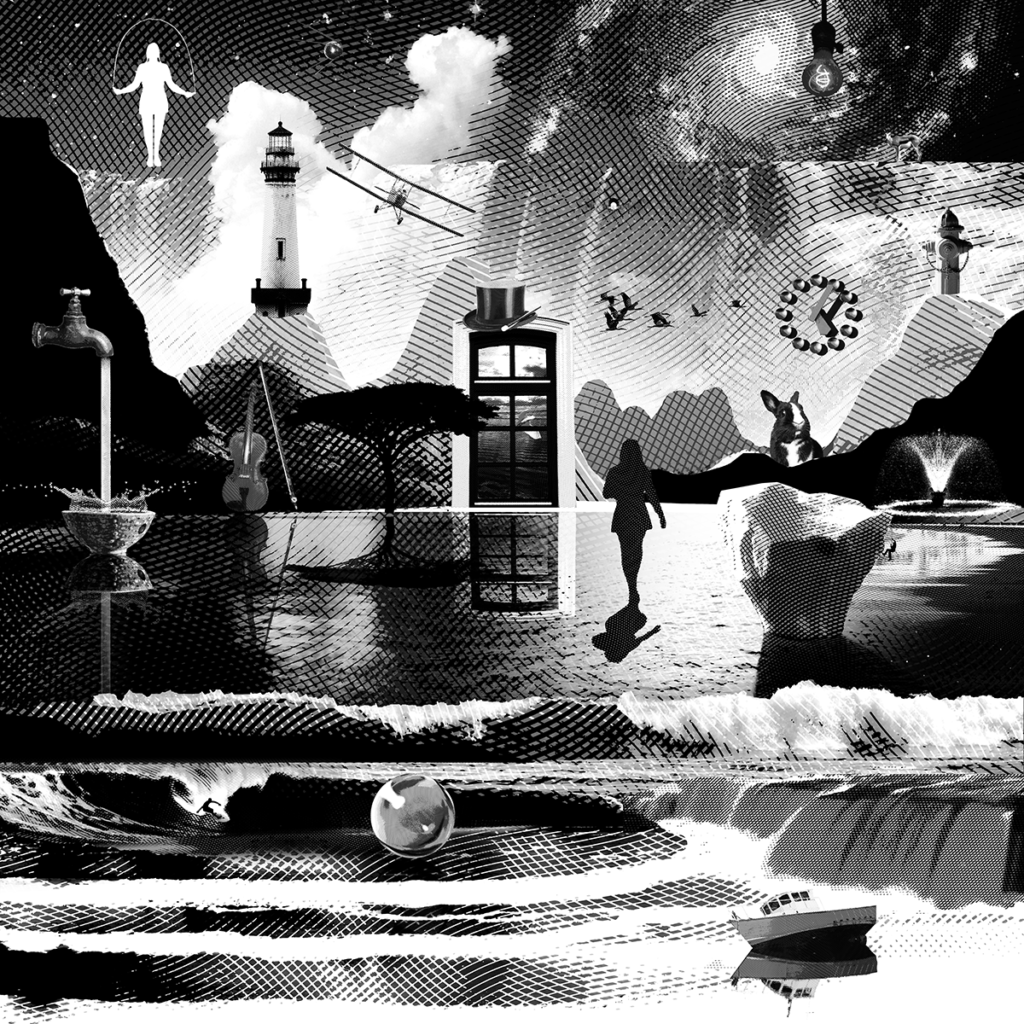 Dreamcatchers 008 Surreal Blank and White Limited Edition