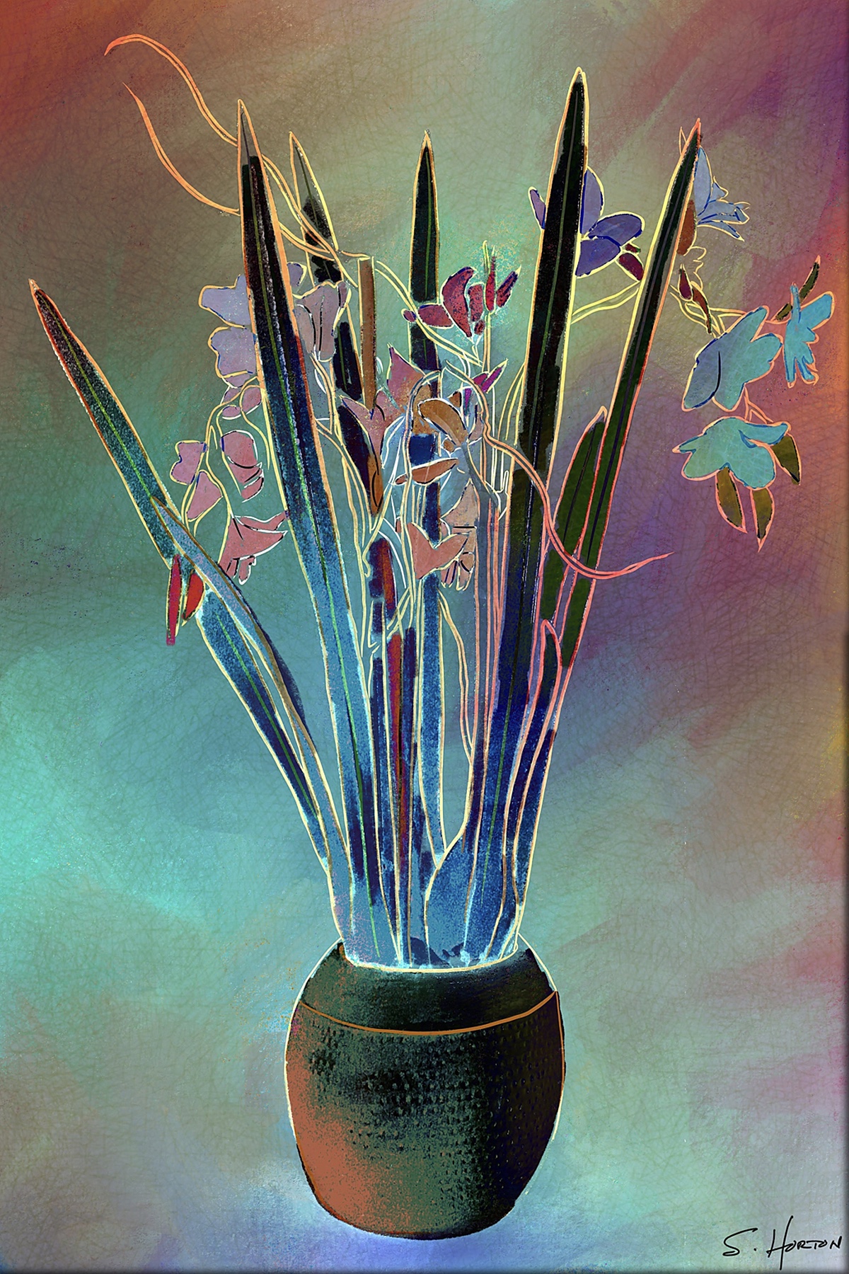 Flowering Orchids from the Scenics Collection
