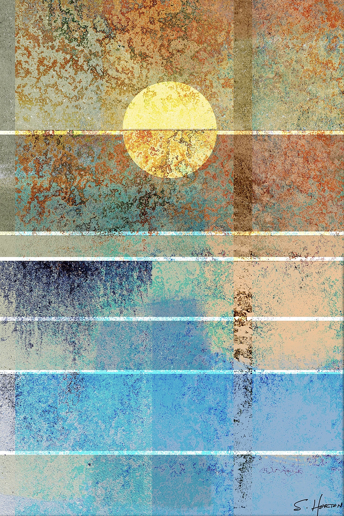 Golden Sunset from the Scenics Collection
