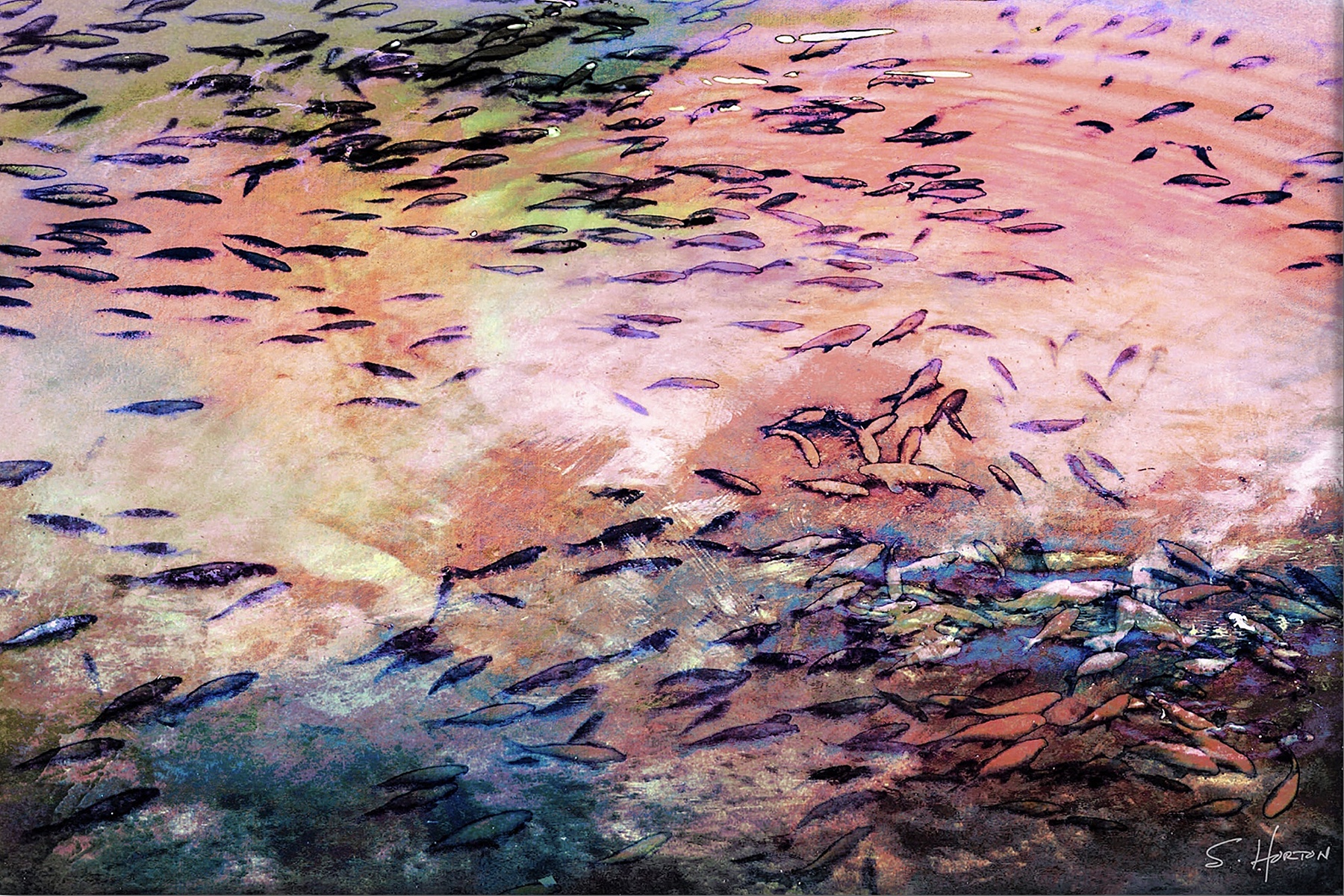 Reflecting By The Pond from the Scenics Collection
