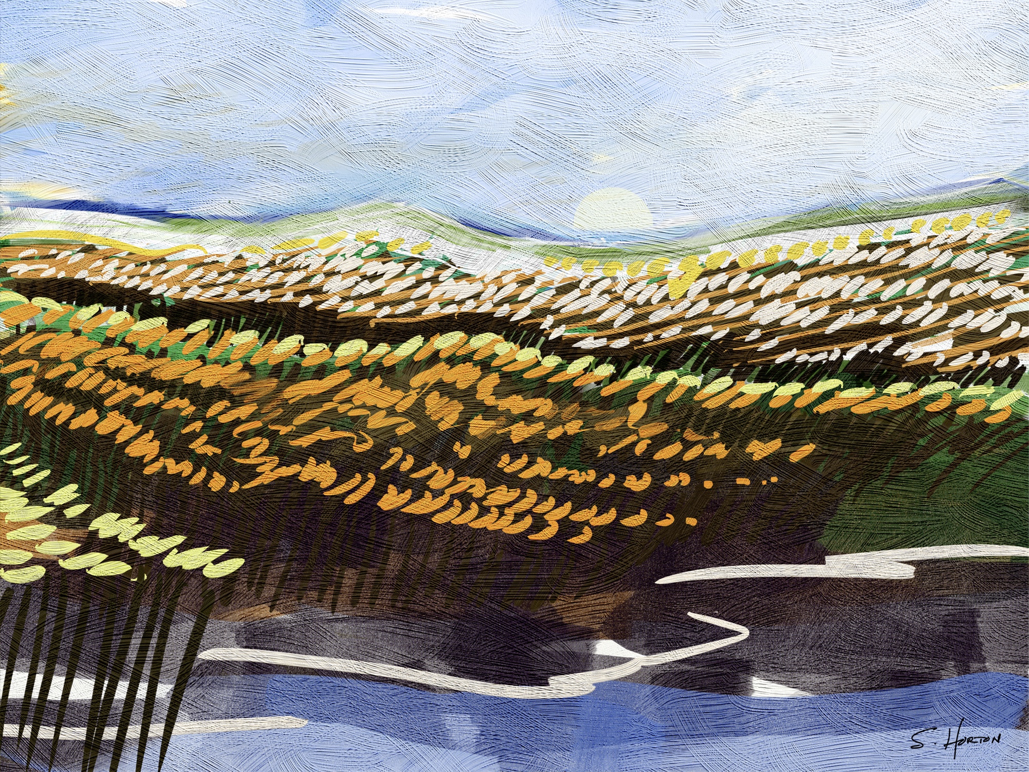 Summer Wheat from the Scenics collection