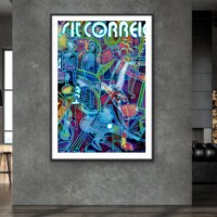 Breakdance from the Neon Impressions series Breakdance from the Neon Impressions series