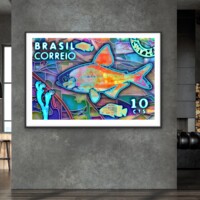 Oceanic 01 from the Neon Impressions series, wall display Oceanic 01 from the Neon Impressions series, wall display