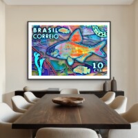 Oceanic 01 from the Neon Impressions series, wall display Oceanic 01 from the Neon Impressions series, wall display