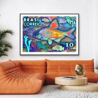 Oceanic 01 from the Neon Impressions series, wall display Oceanic 01 from the Neon Impressions series, wall display