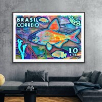 Oceanic 01 from the Neon Impressions series, wall display Oceanic 01 from the Neon Impressions series, wall display