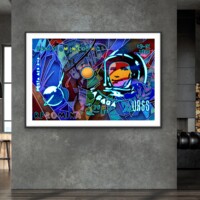 Astroanut from the Neon Impressions series Astroanut from the Neon Impressions series