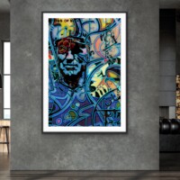 Baseball from the Neon Impressions series Baseball from the Neon Impressions series