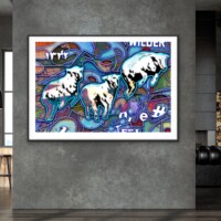 Electric Sheep from the Neon Impressions series Electric Sheep from the Neon Impressions series