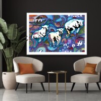 Electric Sheep from the Neon Impressions series Electric Sheep from the Neon Impressions series