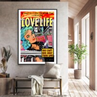 Can't Run Awawy From Love from the Neon Love Series, Wall Display Can't Run Awawy From Love from the Neon Love Series, Wall Display