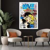 He Stole My Heart from the Neon Love Series, Wall Display He Stole My Heart from the Neon Love Series, Wall Display