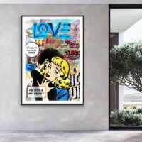 He Stole My Heart from the Neon Love Series, Wall Display He Stole My Heart from the Neon Love Series, Wall Display