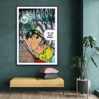 If He Only Knew from the Neon Love Series, Wall Display If He Only Knew from the Neon Love Series, Wall Display