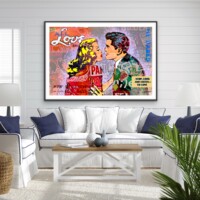 Listen To Love the Neon Love Series, Wall Display Listen To Love the Neon Love Series, Wall Display
