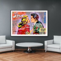 Listen To Love the Neon Love Series, Wall Display Listen To Love the Neon Love Series, Wall Display