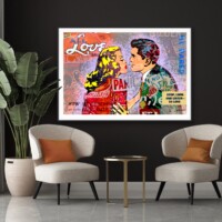 Listen To Love the Neon Love Series, Wall Display Listen To Love the Neon Love Series, Wall Display