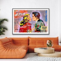 Listen To Love the Neon Love Series, Wall Display Listen To Love the Neon Love Series, Wall Display