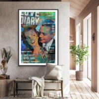 Love Diary from the Neon Love Series, Wall Display Love Diary from the Neon Love Series, Wall Display