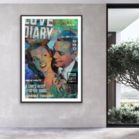 Love Diary from the Neon Love Series, Wall Display Love Diary from the Neon Love Series, Wall Display