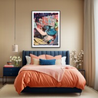 Love Is All You Need from the Neon Love Series, Wall Display Love Is All You Need from the Neon Love Series, Wall Display