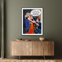 Not An Influencer from the Neon Love Series, Wall Display Not An Influencer from the Neon Love Series, Wall Display