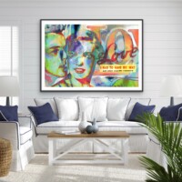 Love My Way from the Neon Love Series, Wall Display Love My Way from the Neon Love Series, Wall Display