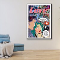 Nothing Without Him from the Neon Love Series, Wall Display Nothing Without Him from the Neon Love Series, Wall Display