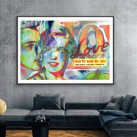 Love My Way from the Neon Love Series, Wall Display Love My Way from the Neon Love Series, Wall Display