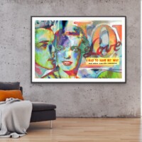 Love My Way from the Neon Love Series, Wall Display Love My Way from the Neon Love Series, Wall Display