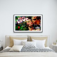 Real Love from the Neon Love Series, Wall Display Real Love from the Neon Love Series, Wall Display