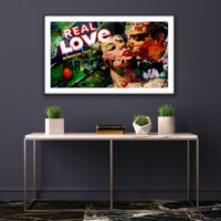 Real Love from the Neon Love Series, Wall Display Real Love from the Neon Love Series, Wall Display