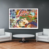 Saved By Love from the Neon Love Series, Wall Display Saved By Love from the Neon Love Series, Wall Display