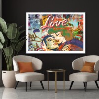 Saved By Love from the Neon Love Series, Wall Display Saved By Love from the Neon Love Series, Wall Display