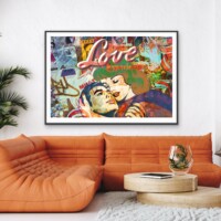 Saved By Love from the Neon Love Series, Wall Display Saved By Love from the Neon Love Series, Wall Display