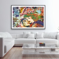 Saved By Love from the Neon Love Series, Wall Display Saved By Love from the Neon Love Series, Wall Display