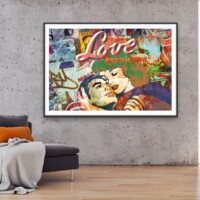 Saved By Love from the Neon Love Series, Wall Display Saved By Love from the Neon Love Series, Wall Display