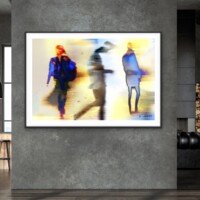 Social Symphony 001 Wall Display Social Symphony 001 Wall Display