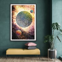Celestial 013 from the Celestials Series, Wall Display