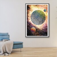 Celestial 013 from the Celestials Series, Wall Display