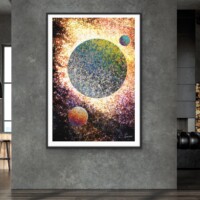 Celestial 013 from the Celestials Series, Wall Display